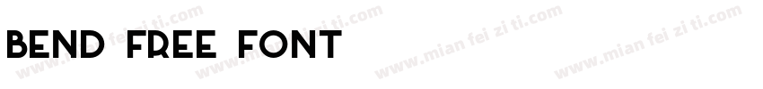 bend free font字体转换